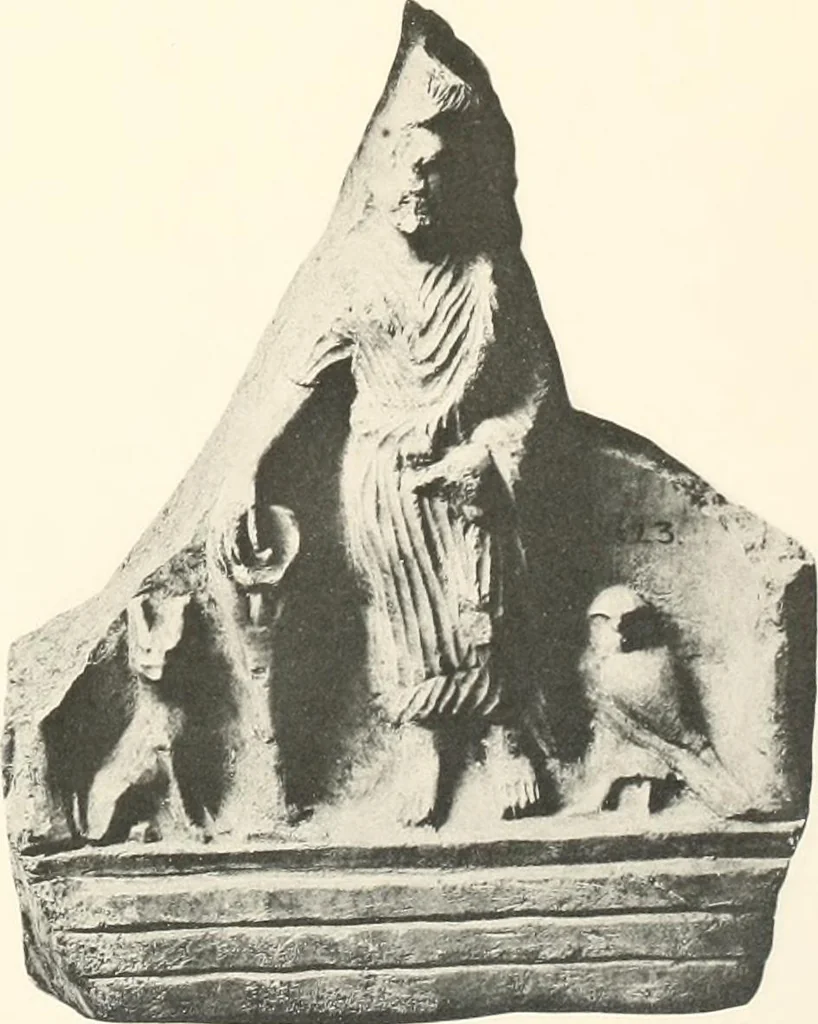 An illustration from Greek sculpture, 1903, leaf 152