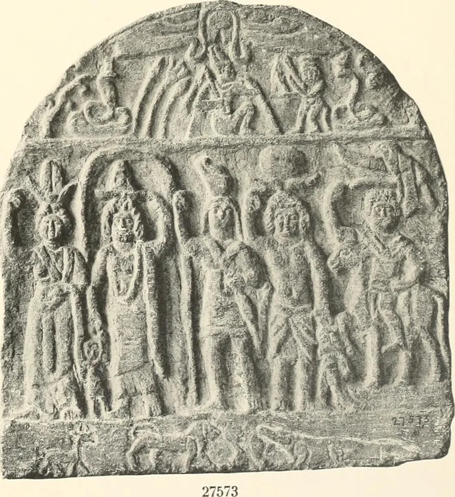 An illustration from Greek sculpture, 1903, leaf 158