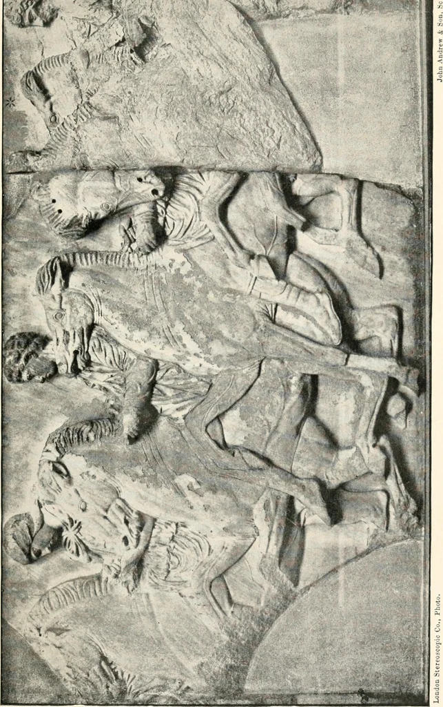 An illustration from Greek sculpture : a collection of sixteen pictures of Greek marbles, with introduction and interpretation, 1901, leaf 35