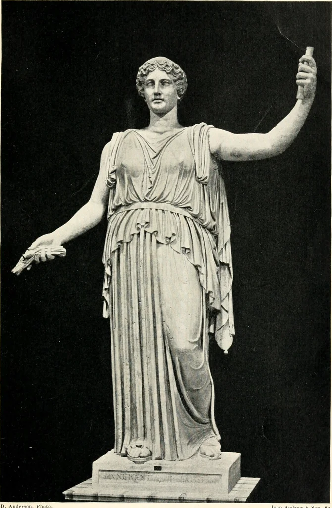 An illustration from Greek sculpture : a collection of sixteen pictures of Greek marbles, with introduction and interpretation, 1901, leaf 59