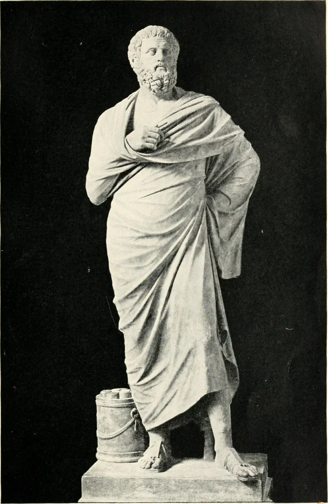 An illustration from Greek sculpture : a collection of sixteen pictures of Greek marbles, with introduction and interpretation, 1901, leaf 71