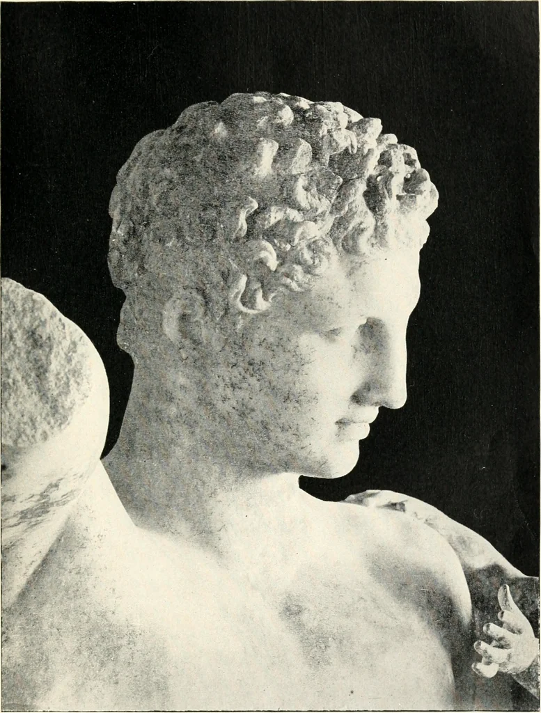 An illustration from Greek sculpture : a collection of sixteen pictures of Greek marbles, with introduction and interpretation, 1901, leaf 83