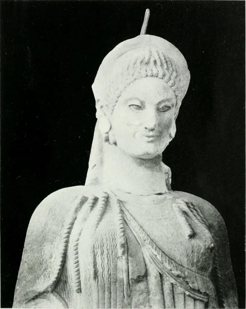 An illustration from Greek sculpture and modern art, two lectures delivered to the students of the Royal academy of London, 1914, leaf 101