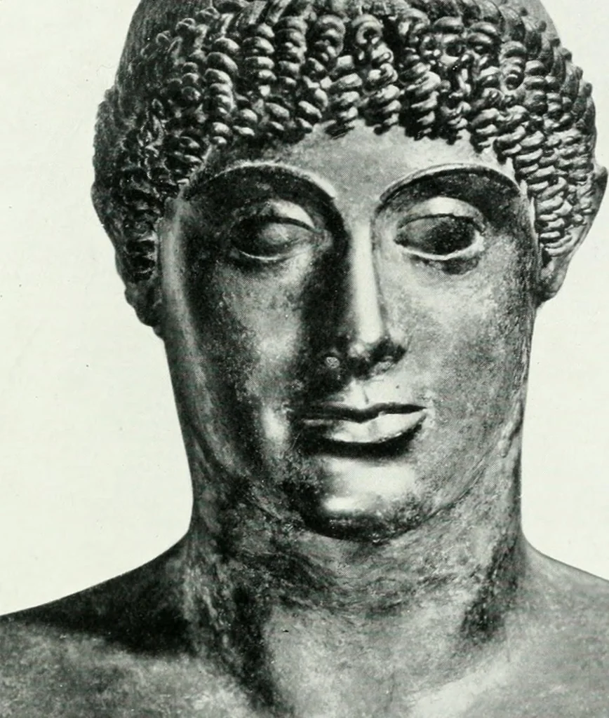 An illustration from Greek sculpture and modern art, two lectures delivered to the students of the Royal academy of London, 1914, leaf 103