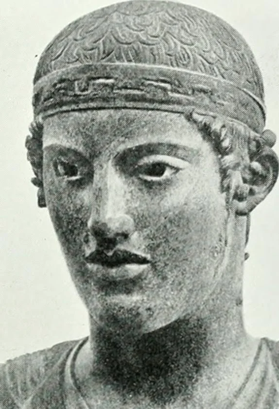 An illustration from Greek sculpture and modern art, two lectures delivered to the students of the Royal academy of London, 1914, leaf 107