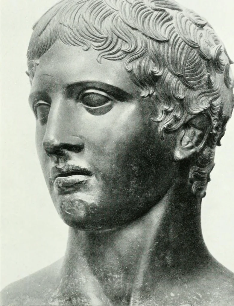 An illustration from Greek sculpture and modern art, two lectures delivered to the students of the Royal academy of London, 1914, leaf 109