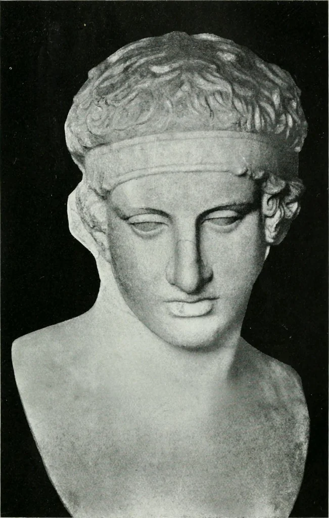 An illustration from Greek sculpture and modern art, two lectures delivered to the students of the Royal academy of London, 1914, leaf 111