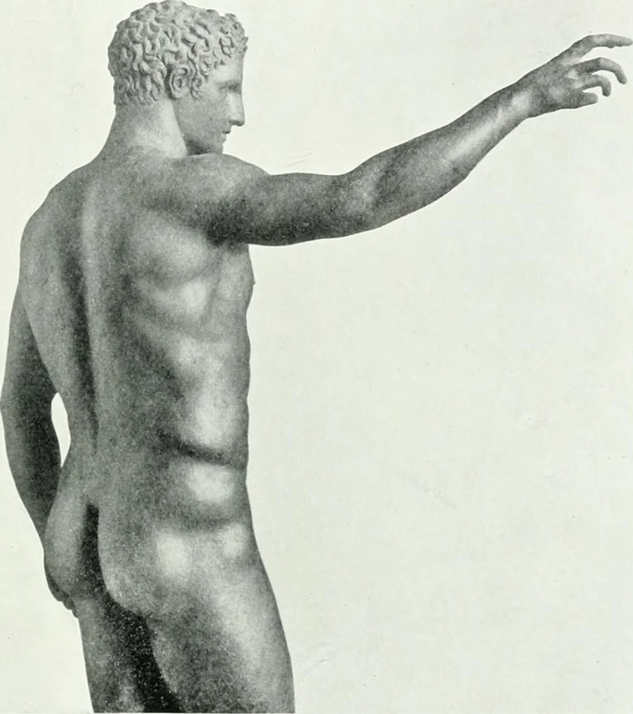 An illustration from Greek sculpture and modern art, two lectures delivered to the students of the Royal academy of London, 1914, leaf 117