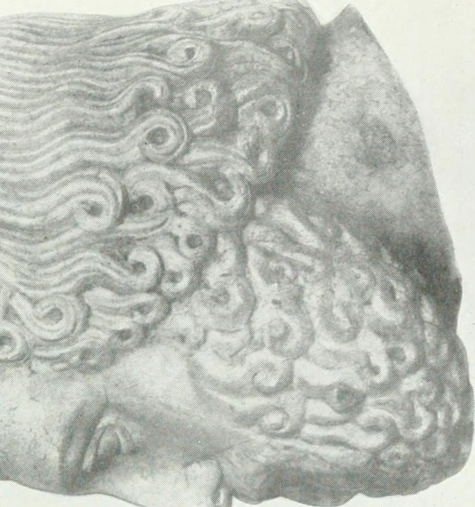 An illustration from Greek sculpture and modern art, two lectures delivered to the students of the Royal academy of London, 1914, leaf 125
