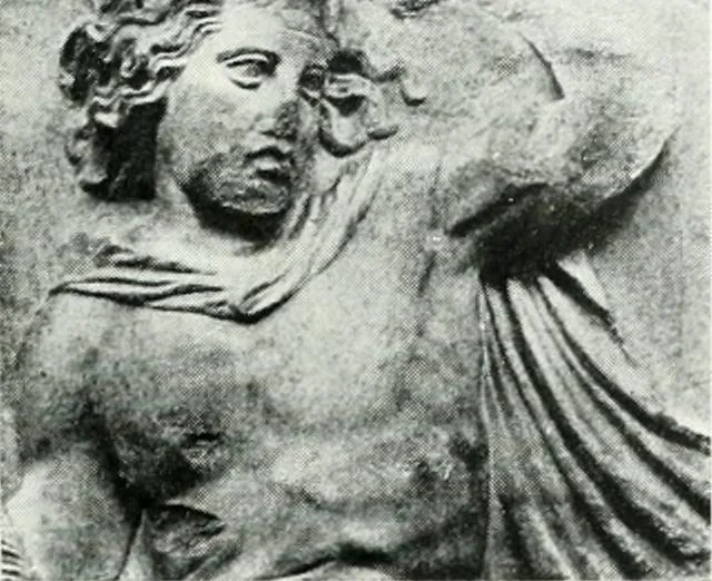 An illustration from Greek sculpture and modern art, two lectures delivered to the students of the Royal academy of London, 1914, leaf 135