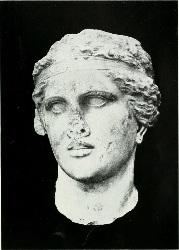 An illustration from Greek sculpture and modern art, two lectures delivered to the students of the Royal academy of London, 1914, leaf 139