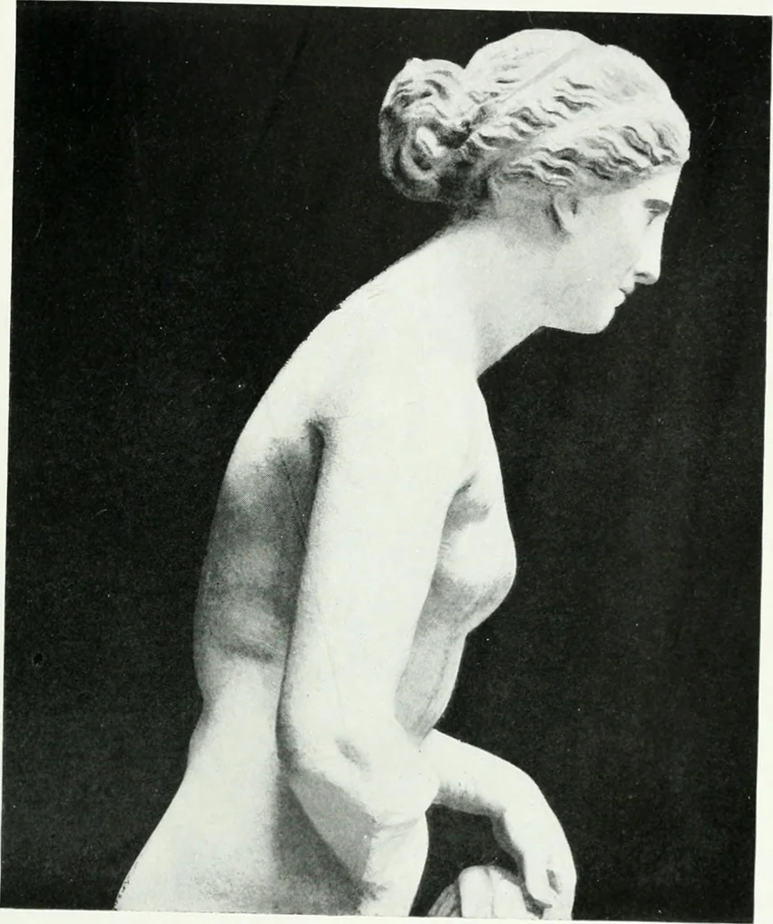 An illustration from Greek sculpture and modern art, two lectures delivered to the students of the Royal academy of London, 1914, leaf 141