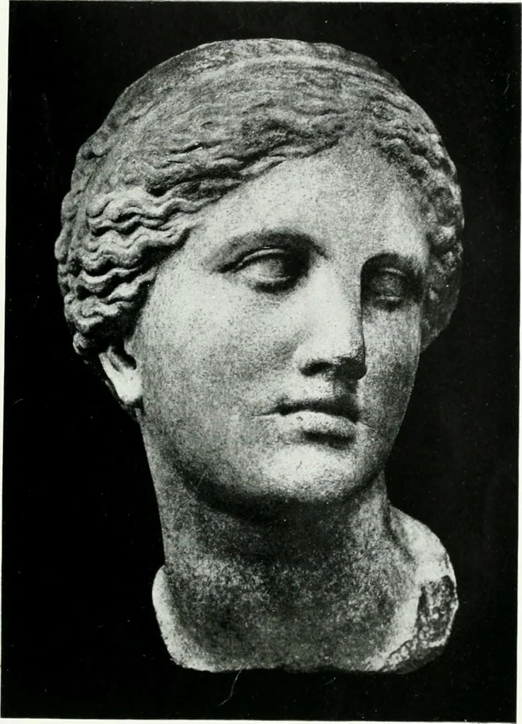 An illustration from Greek sculpture and modern art, two lectures delivered to the students of the Royal academy of London, 1914, leaf 143
