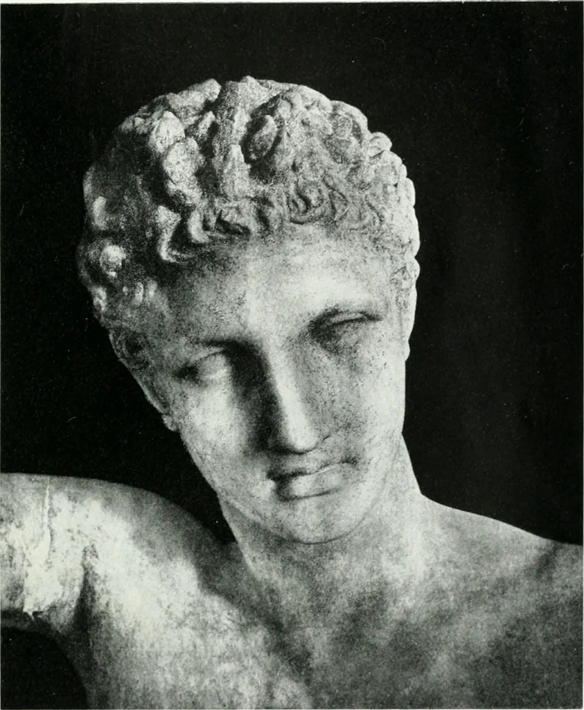 An illustration from Greek sculpture and modern art, two lectures delivered to the students of the Royal academy of London, 1914, leaf 145