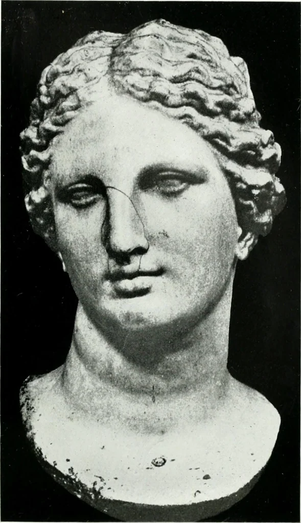 An illustration from Greek sculpture and modern art, two lectures delivered to the students of the Royal academy of London, 1914, leaf 151