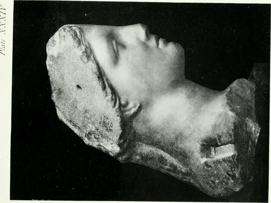 An illustration from Greek sculpture and modern art, two lectures delivered to the students of the Royal academy of London, 1914, leaf 153