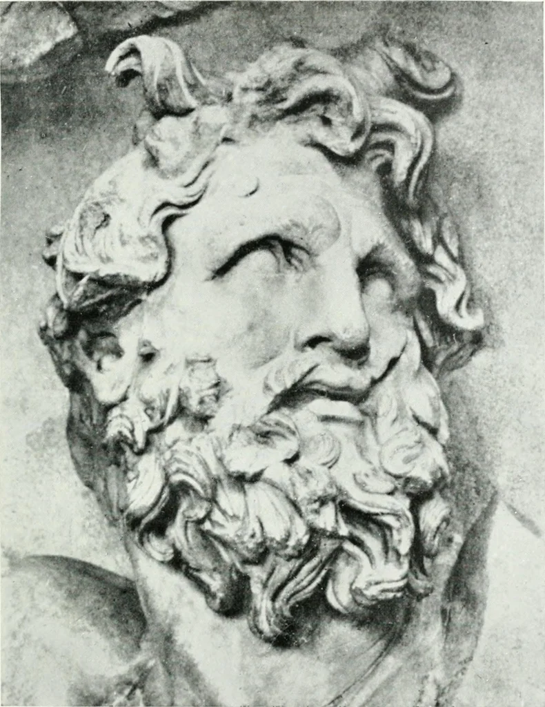 An illustration from Greek sculpture and modern art, two lectures delivered to the students of the Royal academy of London, 1914, leaf 157