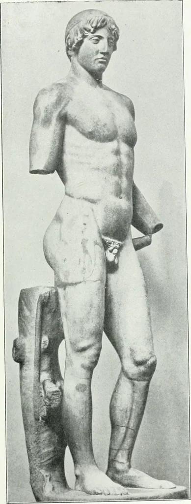 An illustration from Greek sculpture and modern art, two lectures delivered to the students of the Royal academy of London, 1914, leaf 191