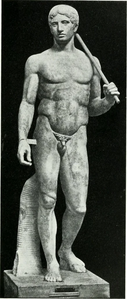An illustration from Greek sculpture and modern art, two lectures delivered to the students of the Royal academy of London, 1914, leaf 195