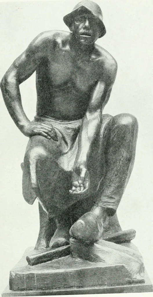 An illustration from Greek sculpture and modern art, two lectures delivered to the students of the Royal academy of London, 1914, leaf 199