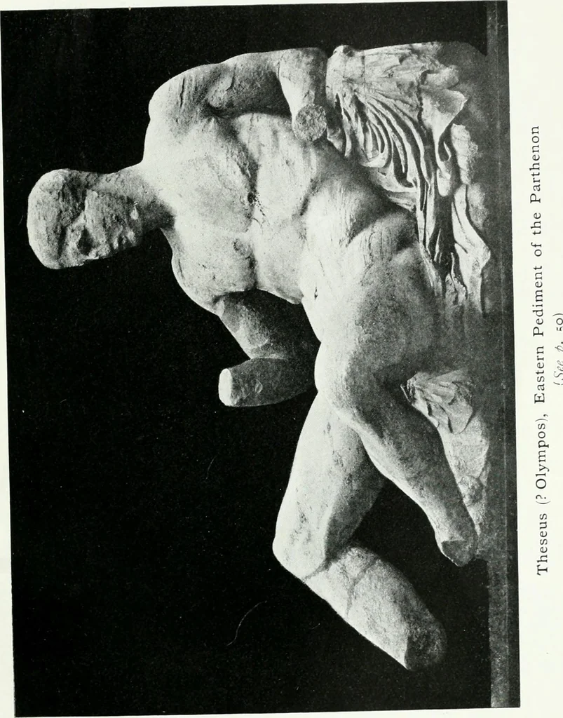 An illustration from Greek sculpture and modern art, two lectures delivered to the students of the Royal academy of London, 1914, leaf 205