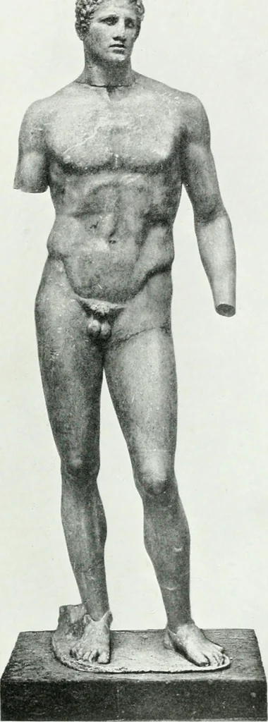 An illustration from Greek sculpture and modern art, two lectures delivered to the students of the Royal academy of London, 1914, leaf 223