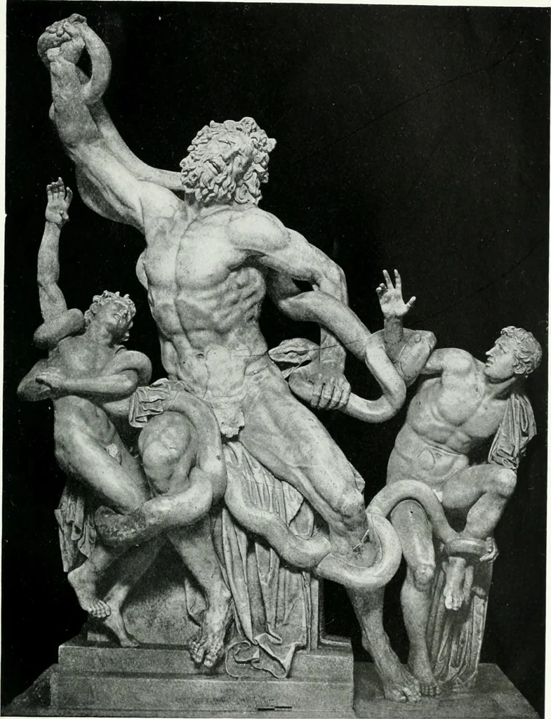 An illustration from Greek sculpture and modern art, two lectures delivered to the students of the Royal academy of London, 1914, leaf 233