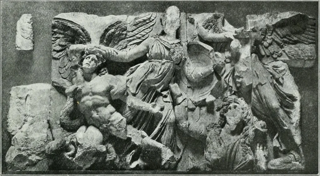 An illustration from Greek sculpture and modern art, two lectures delivered to the students of the Royal academy of London, 1914, leaf 235