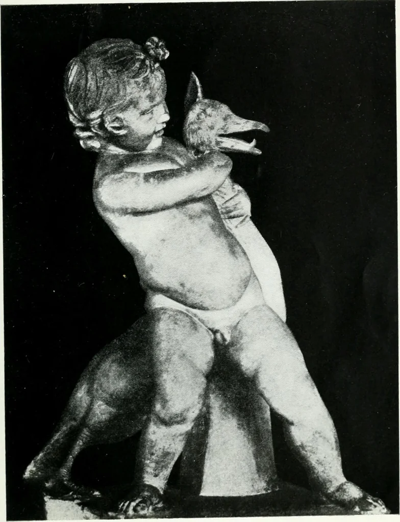 An illustration from Greek sculpture and modern art, two lectures delivered to the students of the Royal academy of London, 1914, leaf 239