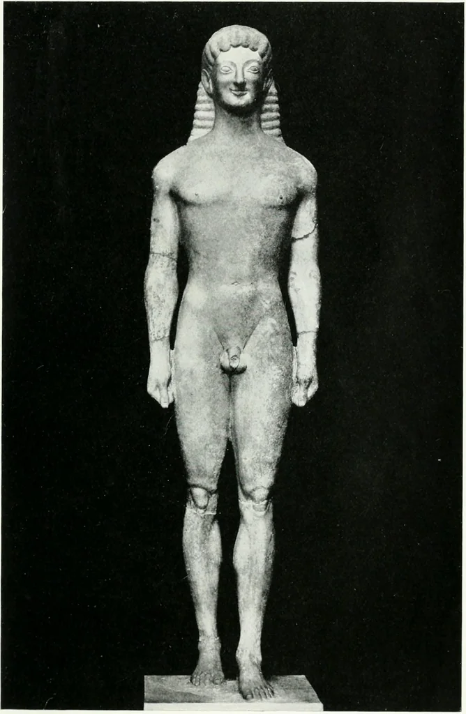 An illustration from Greek sculpture and modern art, two lectures delivered to the students of the Royal academy of London, 1914, leaf 91