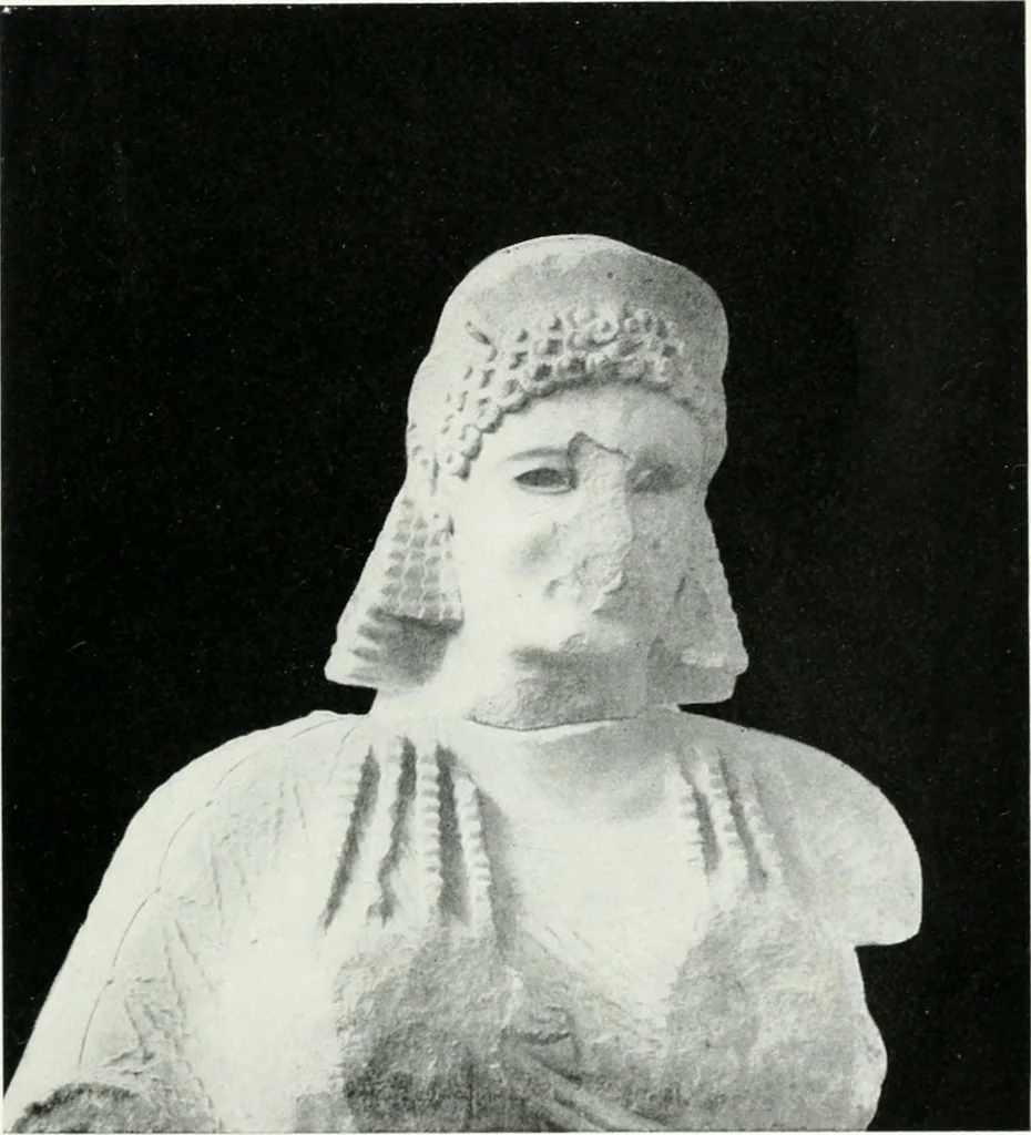 An illustration from Greek sculpture and modern art, two lectures delivered to the students of the Royal academy of London, 1914, leaf 93