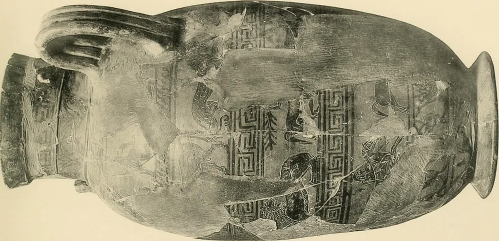 An illustration from Greek vases, 1911, leaf 122