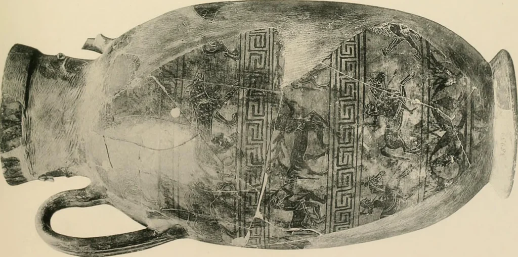 An illustration from Greek vases, 1911, leaf 124