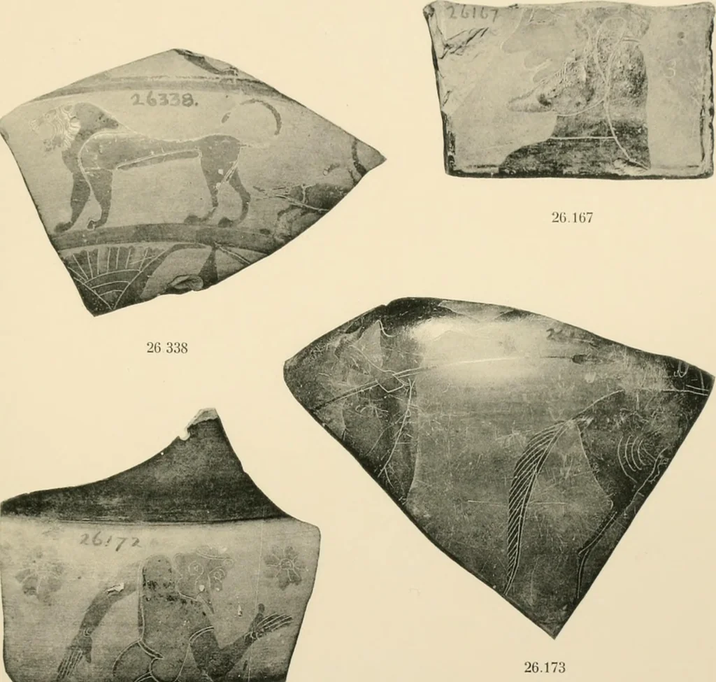An illustration from Greek vases, 1911, leaf 126