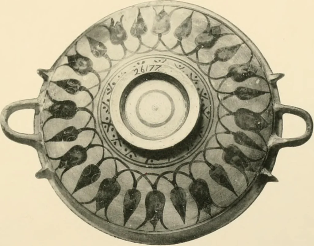 An illustration from Greek vases, 1911, leaf 128