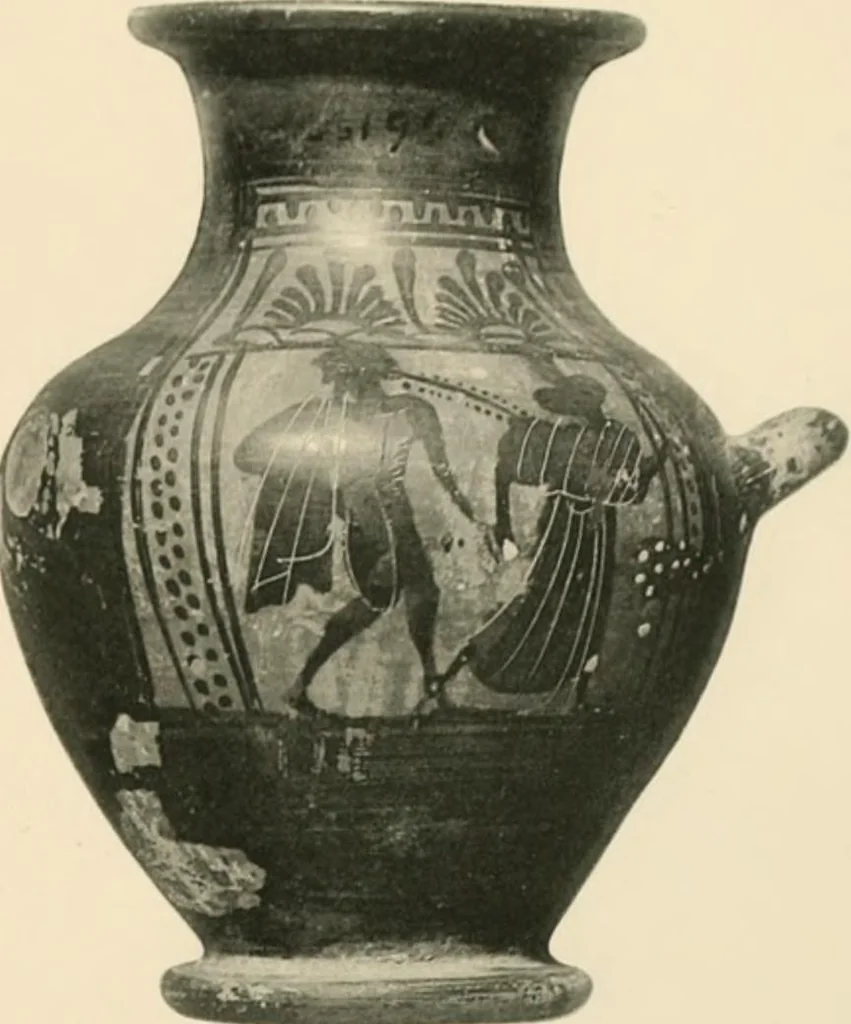 An illustration from Greek vases, 1911, leaf 132
