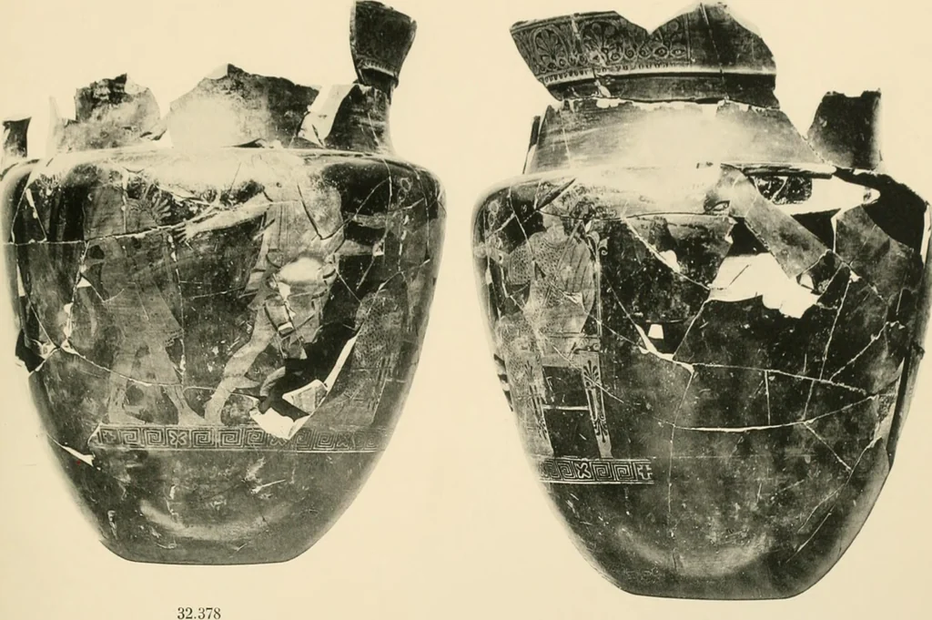An illustration from Greek vases, 1911, leaf 134