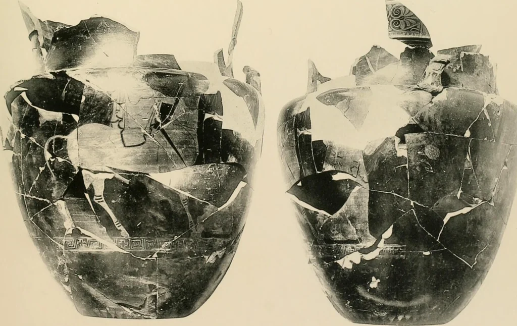 An illustration from Greek vases, 1911, leaf 134