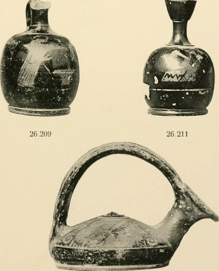 An illustration from Greek vases, 1911, leaf 136