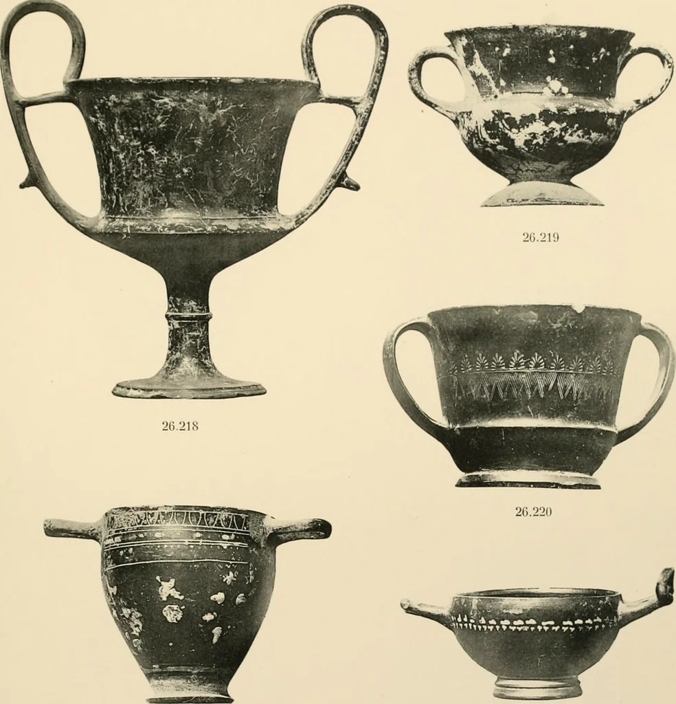An illustration from Greek vases, 1911, leaf 138