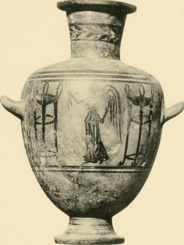 An illustration from Greek vases, 1911, leaf 140