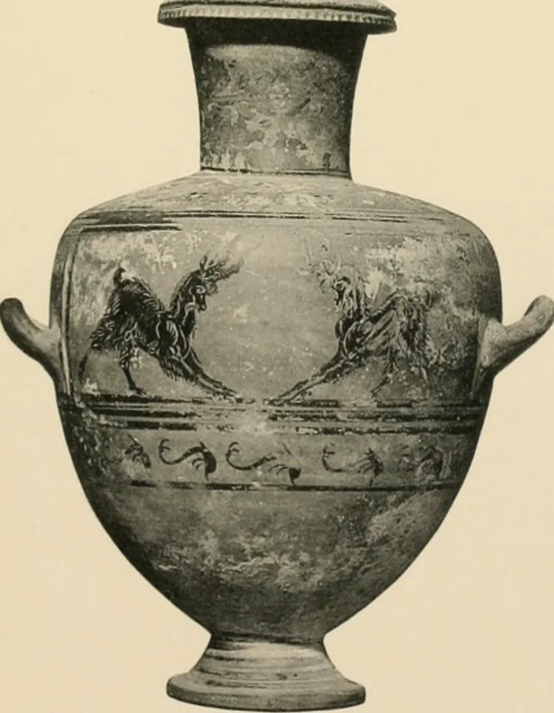An illustration from Greek vases, 1911, leaf 140