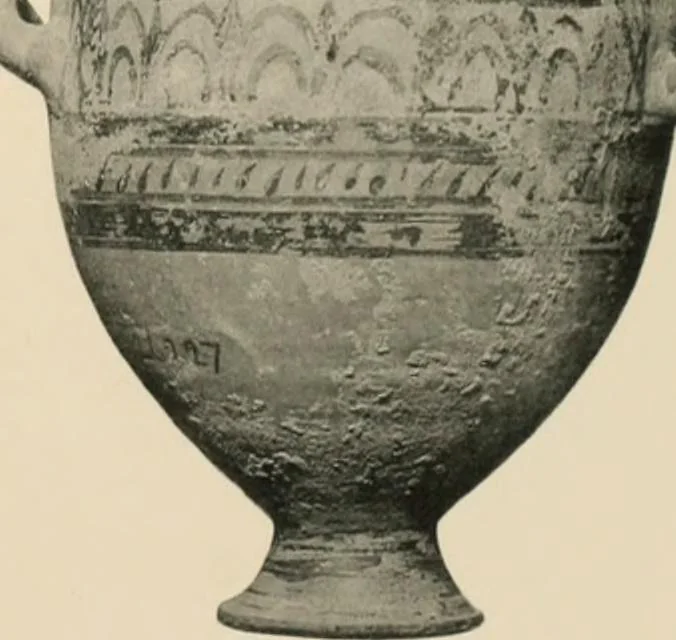 An illustration from Greek vases, 1911, leaf 140