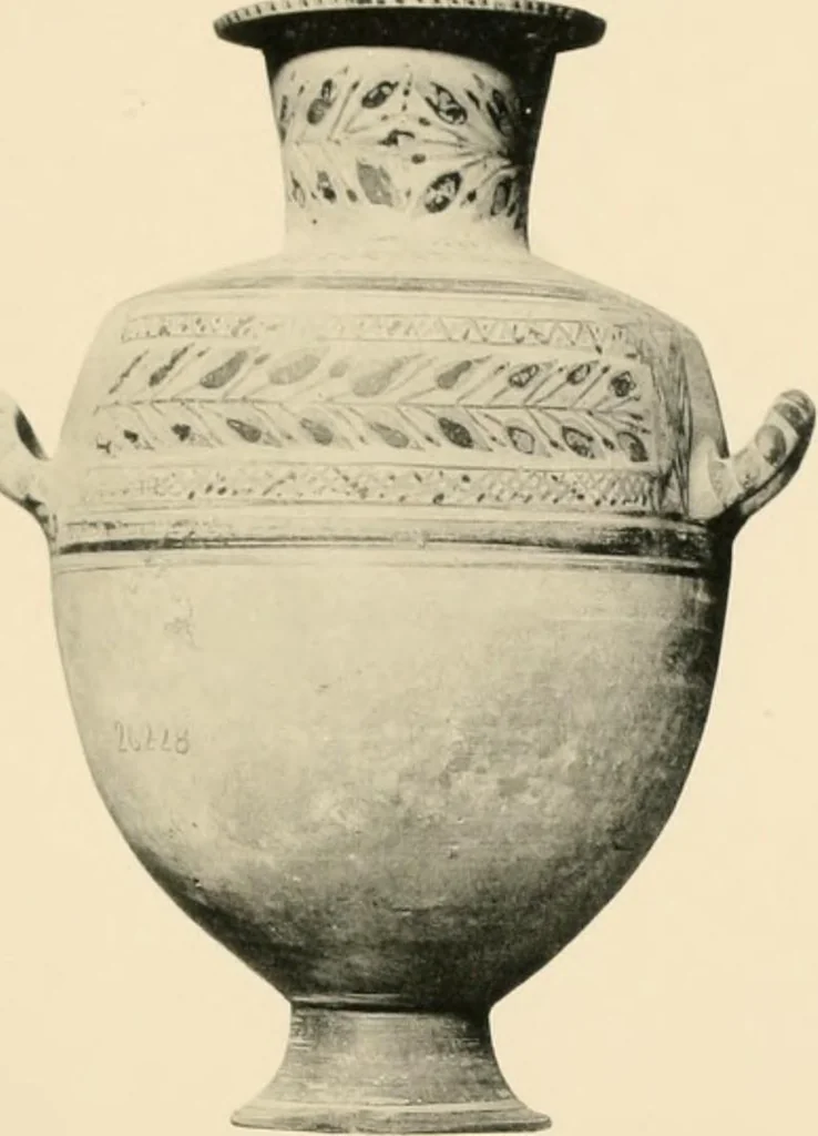 An illustration from Greek vases, 1911, leaf 142