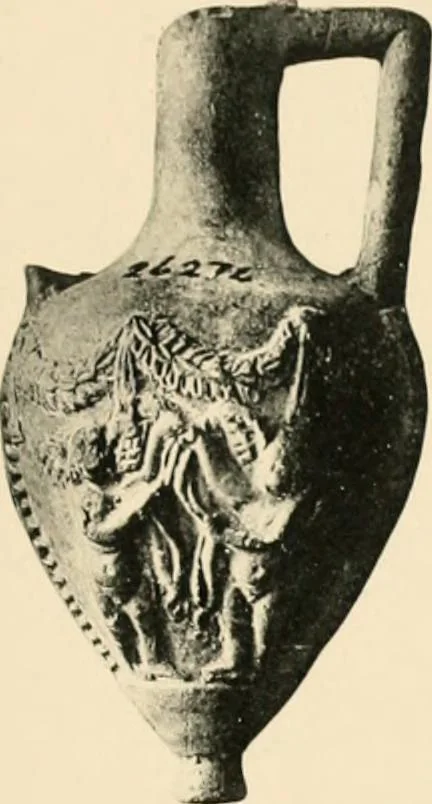 An illustration from Greek vases, 1911, leaf 154