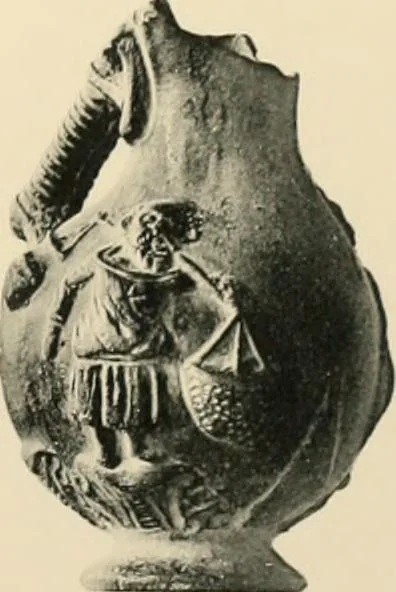 An illustration from Greek vases, 1911, leaf 154
