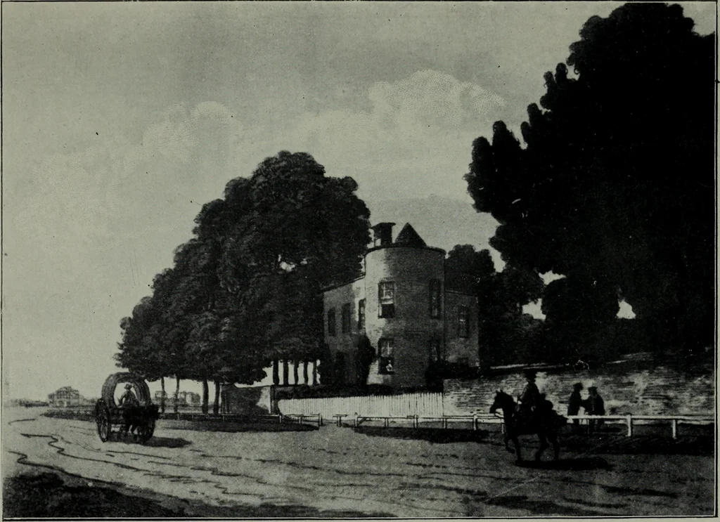 An illustration from Greenwich Park: its history and associations, 1902, leaf 63