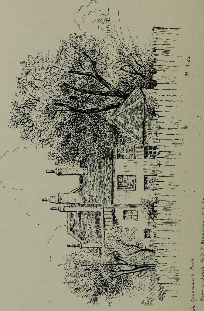 An illustration from Greenwich Park: its history and associations, 1902, leaf 68