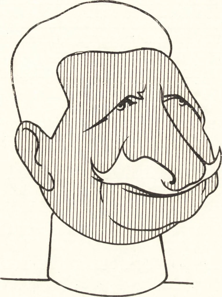 An illustration from "Zopf ab" : die chinesische Affaire im Lichte der europäischen Karikatur, 1900, leaf 81