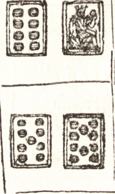 An illustration from Le ingeniose sorti, composte per Francesco Marcolini da Forli : intitulate Giardino di pensieri, 1550, leaf 105